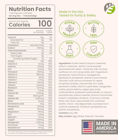 BariSlim High Protein Shake - Delicious & Nutritious Meal Replacement Shake - Low Sugar & Carb - Formulated for Bariatric Patients & Post-Weight Loss Surgery Support | Chocolate Shake (9 oz) - Maple Wellness Supplements