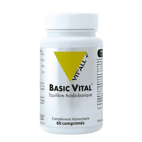 Basic Vital 60 comprimés VIT'ALL+ Equilibre acido-basique - Maple Wellness Supplements