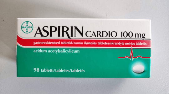 BAYER aspirin cardio 100mg/98Tab. Heart Health Care Gastro Resistant - Maple Wellness Supplements