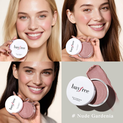 bayfree Multi Glow Balm, Cream Blush for Cheeks, Blush Balm Face Makeup, Radiant Finish, Hydrating, Creamy, Lightweight & Blendable Color, Face Makeup 0.63 Oz - Maple Wellness Supplements