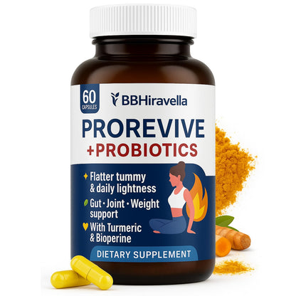 BBHiravella Prorevive for Women Menopause Support | Joint Comfort, Sexy Midsection Curves, Menopause Bloat Relief - Maple Wellness Supplements