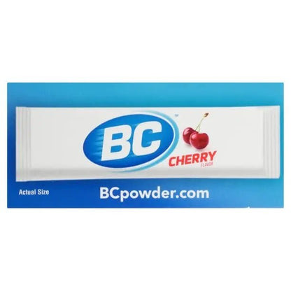 BC Powder Pain Reliever, Cherry Flavor Aspirin Dissolve Packs, 24 Count Powder Packets (6 Pack) - Maple Wellness Supplements