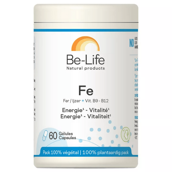 Be-Life Fe Energy and Vitality 60 capsules - Maple Wellness Supplements