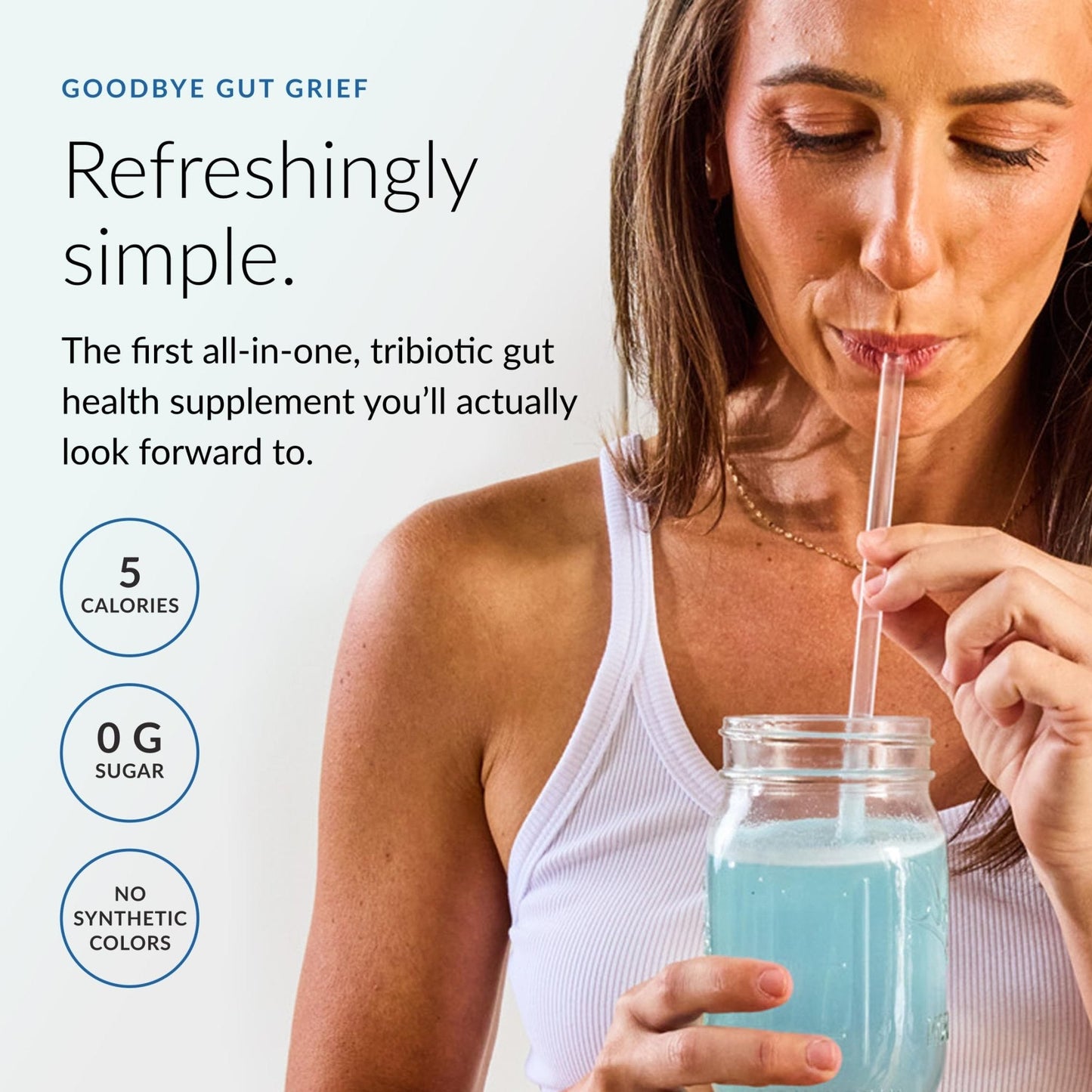 Beam Biotic Probiotics for Women – Gut Health & Digestive Health Powder with Pre, Pro & Postbiotics + Glutathione, Daily Probiotic Drink for Bloating Relief & Gut Balance - Maple Wellness Supplements