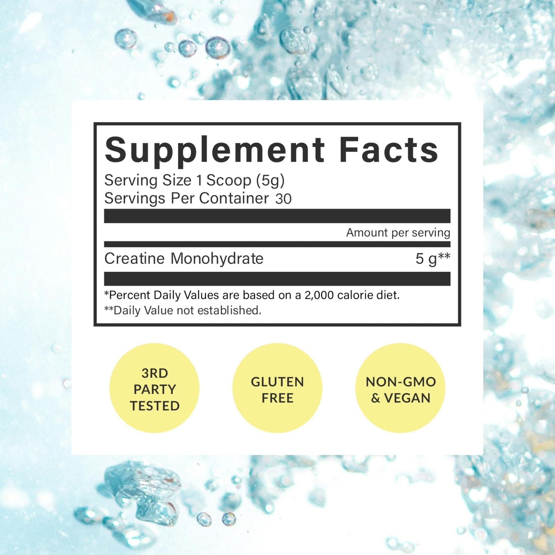 Beam Creatine Monohydrate Powder – 5g Micronized Creatine Monohydrate, Third Party Tested Creatine for Women & Men, Muscle Strength, Growth, Recovery & Cognitive Support, Unflavored, 30 Servings - Maple Wellness Supplements