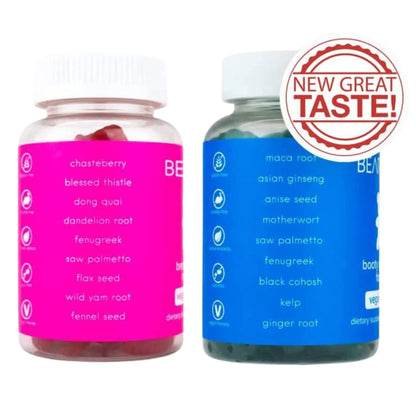 BEARVANA Gummies Combo Pack - Chest and Bum Gummies - Workout Aid - Women’s - Maple Wellness Supplements