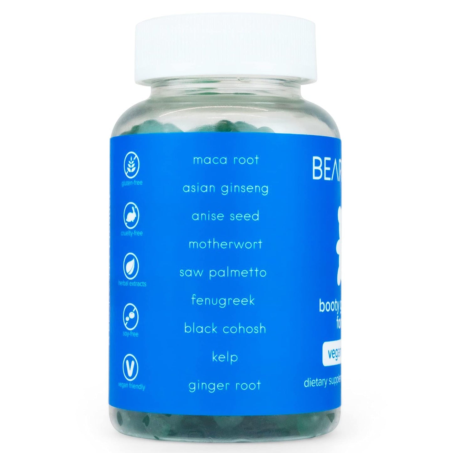 BEARVANA Peach Support Women’s Multivitamin Gummies | Herbal & Vitamin Gummy Supplement for Daily Wellness - Maple Wellness Supplements