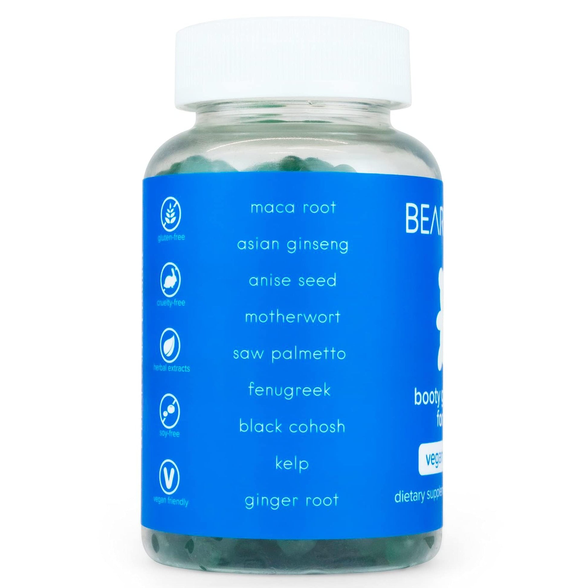BEARVANA Peach Support Women’s Multivitamin Gummies | Herbal & Vitamin Gummy Supplement for Daily Wellness - Maple Wellness Supplements
