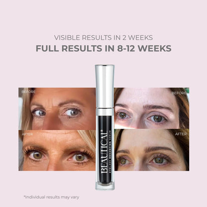 BEAUTICAL Eyelash Serum – Lash Enhancing & Conditioning Formula with Botanical Ingredients for the Appearance of Fuller, Shinier & Healthier-Looking Lashes – Nourishing Lash Care, 3ml - Maple Wellness Supplements