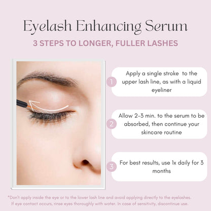 BEAUTICAL Eyelash Serum – Lash Enhancing & Conditioning Formula with Botanical Ingredients for the Appearance of Fuller, Shinier & Healthier-Looking Lashes – Nourishing Lash Care, 3ml - Maple Wellness Supplements