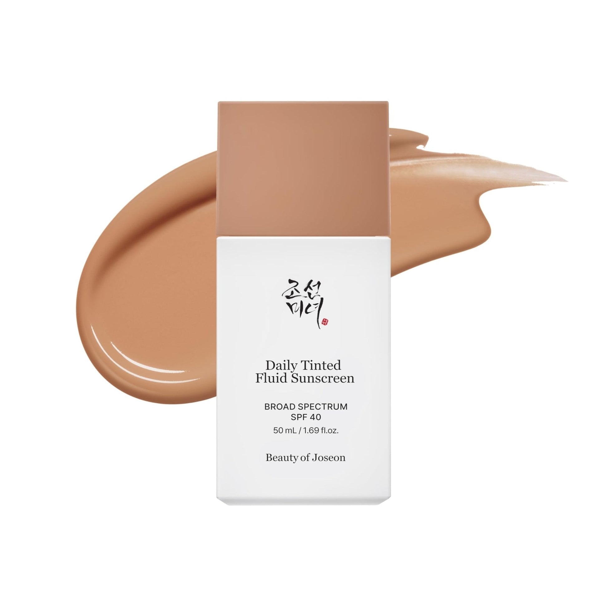 Beauty of Joseon Daily Tinted Fluid Sunscreen 12 Shades for Face Moisturizing Broad Spectrum SPF 40 Korean Skincare 50ml, 1.69 fl.oz - Maple Wellness Supplements