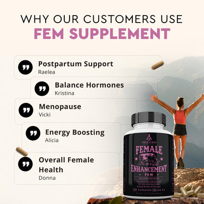 Beef Organ Supplement for Women – Supports Hormone Balance, Energy & Wellness – Grass Fed, Pasture Raised Superfood – Liver, Heart, Kidney, Bone Marrow – Collagen, CoQ10, B12 – Female Support Blend - Maple Wellness Supplements