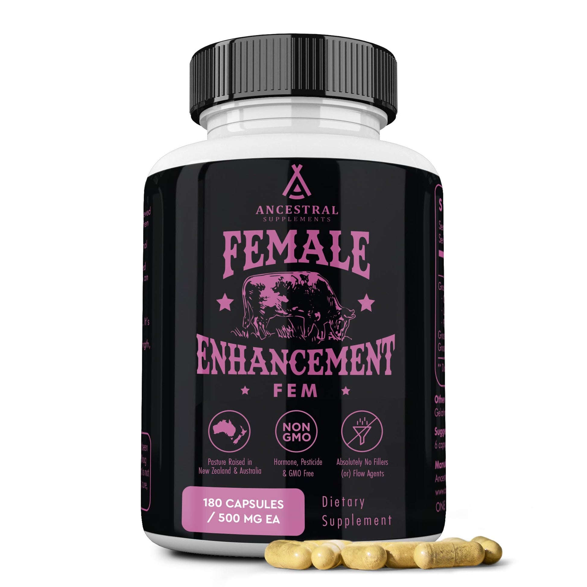 Beef Organ Supplement for Women – Supports Hormone Balance, Energy & Wellness – Grass Fed, Pasture Raised Superfood – Liver, Heart, Kidney, Bone Marrow – Collagen, CoQ10, B12 – Female Support Blend - Maple Wellness Supplements