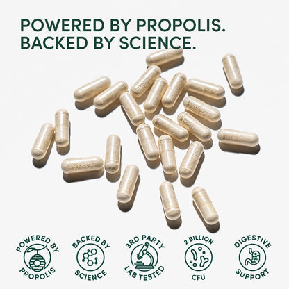 Beekeeper's Naturals Complete Gut Health, 3-in-1 Prebiotic, Postbiotic, Probiotics for Digestive Health & Bloating Relief for Women & Men - Maple Wellness Supplements