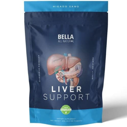 Bella All Natural Liver Detox Drink - Liver Cleanse Detox & Repair Tea with Blessed Thistle - Maple Wellness Supplements