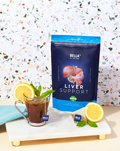 Bella All Natural Liver Detox Drink - Liver Cleanse Detox & Repair Tea with Blessed Thistle - Maple Wellness Supplements