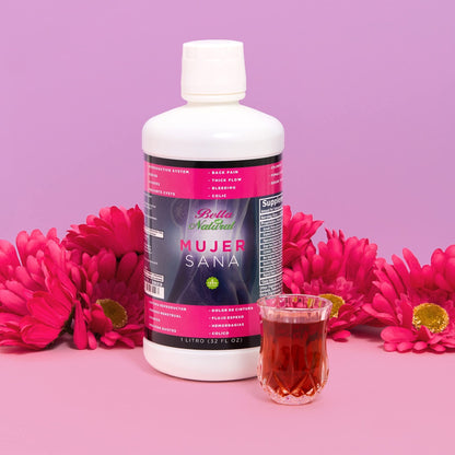 Bella All Natural Mujer Sana Healthy Woman, Hormonal imbalance, PCOS, Period Cramps - Maple Wellness Supplements