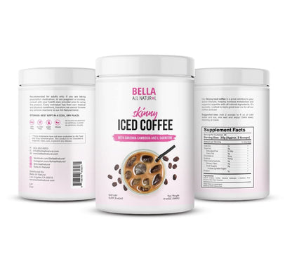 Bella All Natural Skinny Iced Coffee - Good Taste - 500 Grams - Maple Wellness Supplements