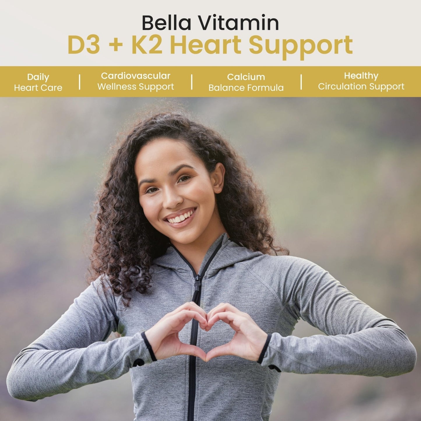 Bella All Natural Vitamin D3 K2 Liquid Drops 5000 IU (Unflavored) - Omega 3 with MCT Oil - Maple Wellness Supplements