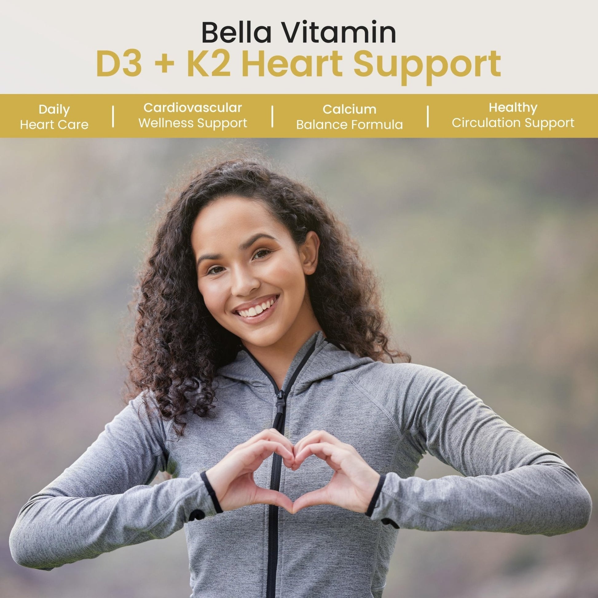 Bella All Natural Vitamin D3 K2 Liquid Drops 5000 IU (Unflavored) - Omega 3 with MCT Oil - Maple Wellness Supplements