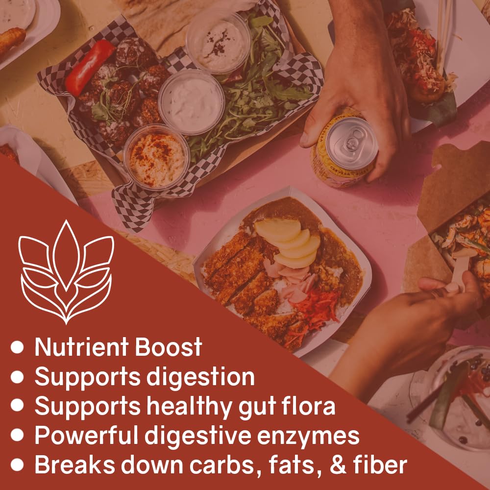 Belly Buddy Advanced Gut Health Support containing a helthy Blend of Probiotics, Prebiotics, and Digestive Enzymes - Maple Wellness Supplements