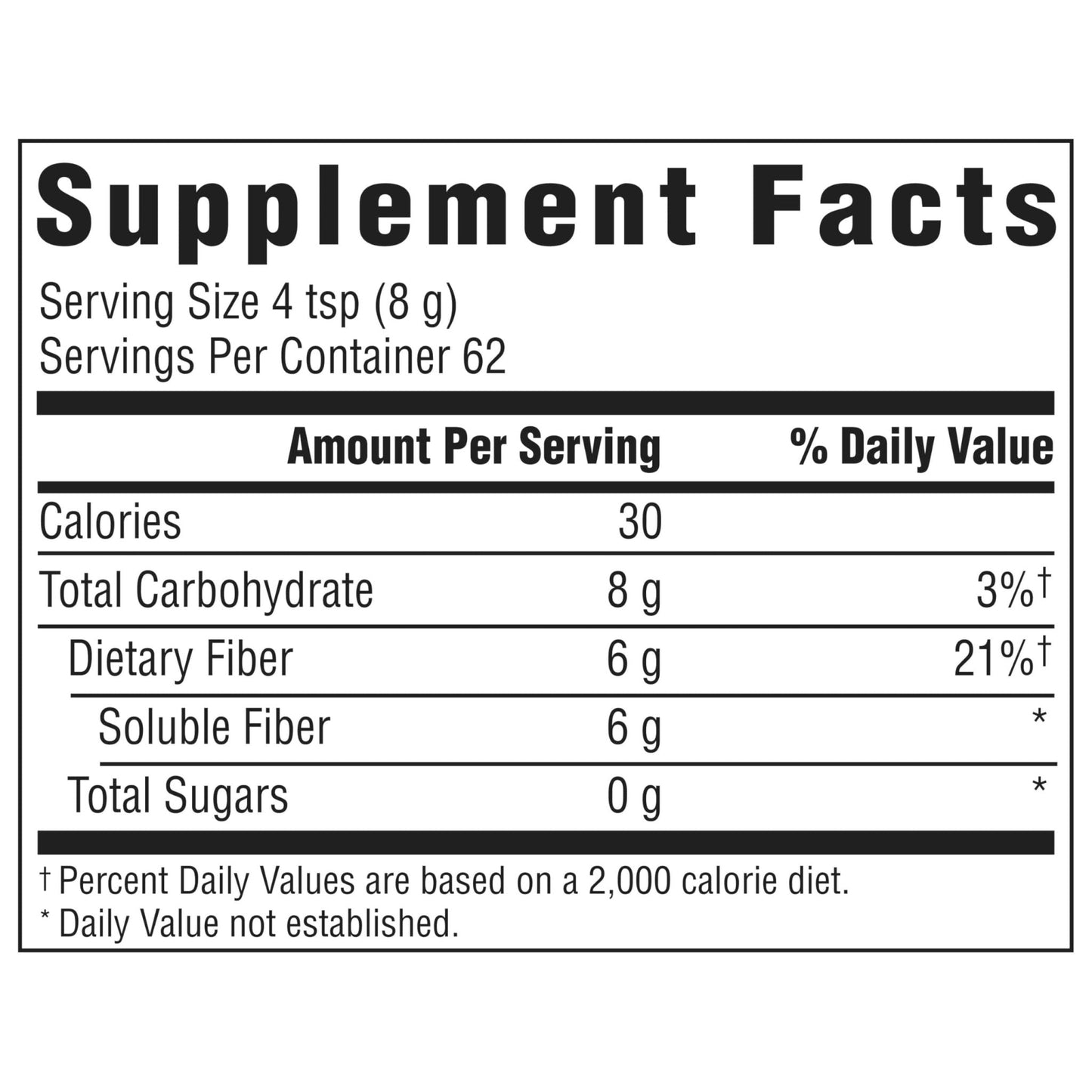 Benefiber Daily Prebiotic GLP-1 Friendly Fiber Supplement Powder for Digestive Health, Unflavored - 250 Teaspoons (17.6 Ounces) - Maple Wellness Supplements