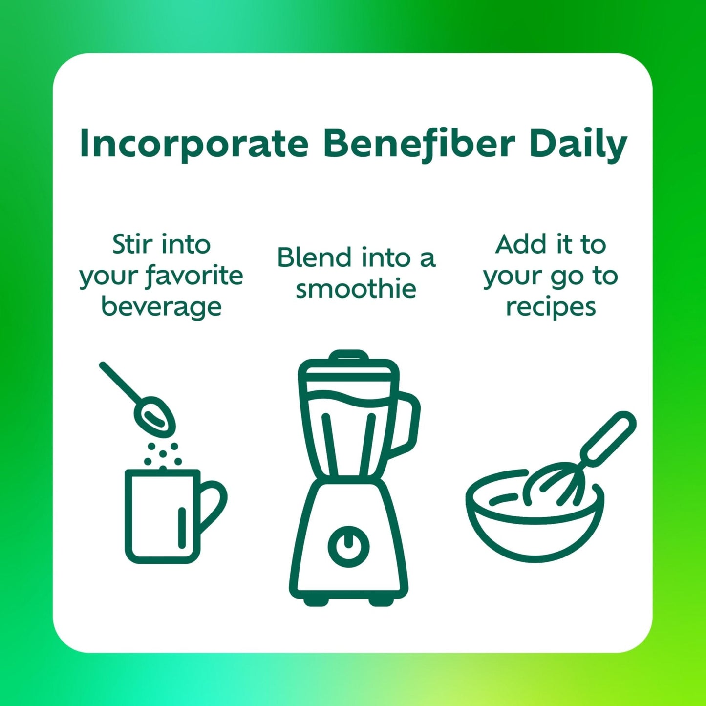 Benefiber Daily Prebiotic GLP-1 Friendly Fiber Supplement Powder for Digestive Health, Unflavored - 250 Teaspoons (17.6 Ounces) - Maple Wellness Supplements