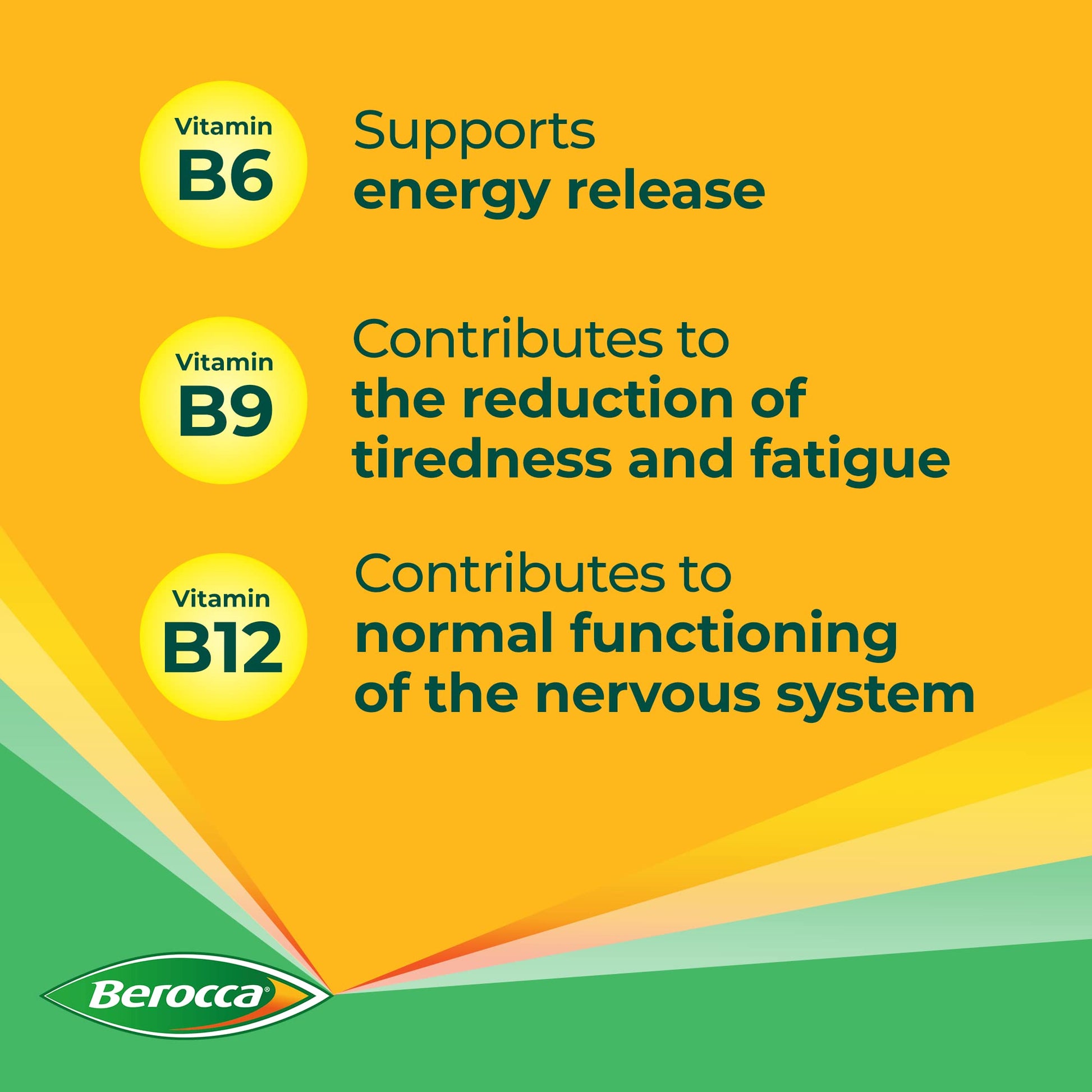 Berocca Immuno Effervescent Tablets, 11 Vitamins and Minerals, Including Vitamins D, C - Maple Wellness Supplements