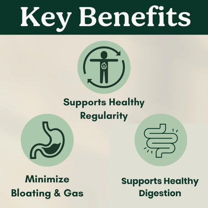 Best Days Formula | Advanced 5-in-1 Gut Support for Bloating, Gas & Irregularity | Soil-Based Probiotics + Prebiotics, L-Glutamine, Aloe Vera & More | 60 Capsules - Maple Wellness Supplements