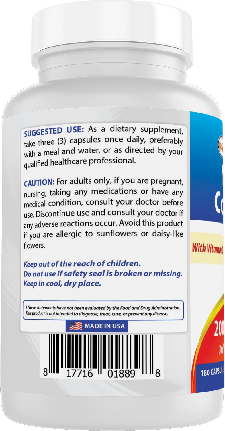 Best Naturals Multi Collagen Pills 2000mg for Women & Men - Hydrolyzed Collagen Peptides Capsules for Hair Skin and Nails with Types I - Maple Wellness Supplements