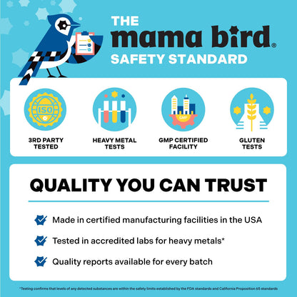 Best Nest Wellness - Mama Bird - Prenatal Multi+ (30 Servings) - Prenatal Vitamins for Women - Supports Baby Brain Health - Maple Wellness Supplements