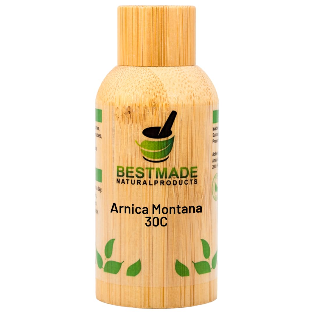 Bestmade Natural Products Arnica Montana 30C - Muscle Recovery, Soreness Relief, Pain Aid, and Holistic Wellness Support, 140 Pellets - Maple Wellness Supplements