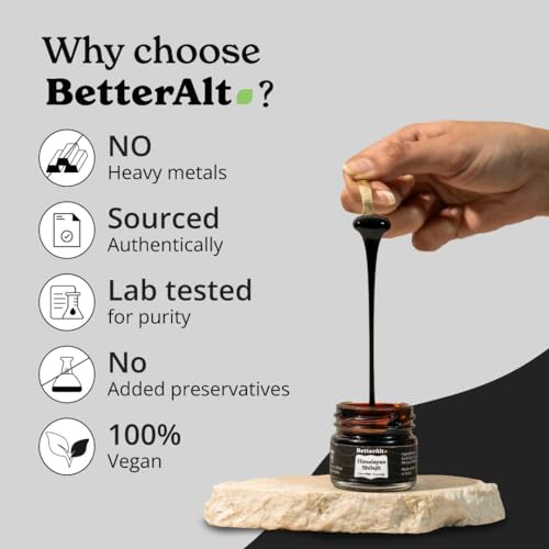Better Alt Energy Duo with Pure Himalayan Shilajit Resin 30 gm & Sea Moss Capsules - Maple Wellness Supplements