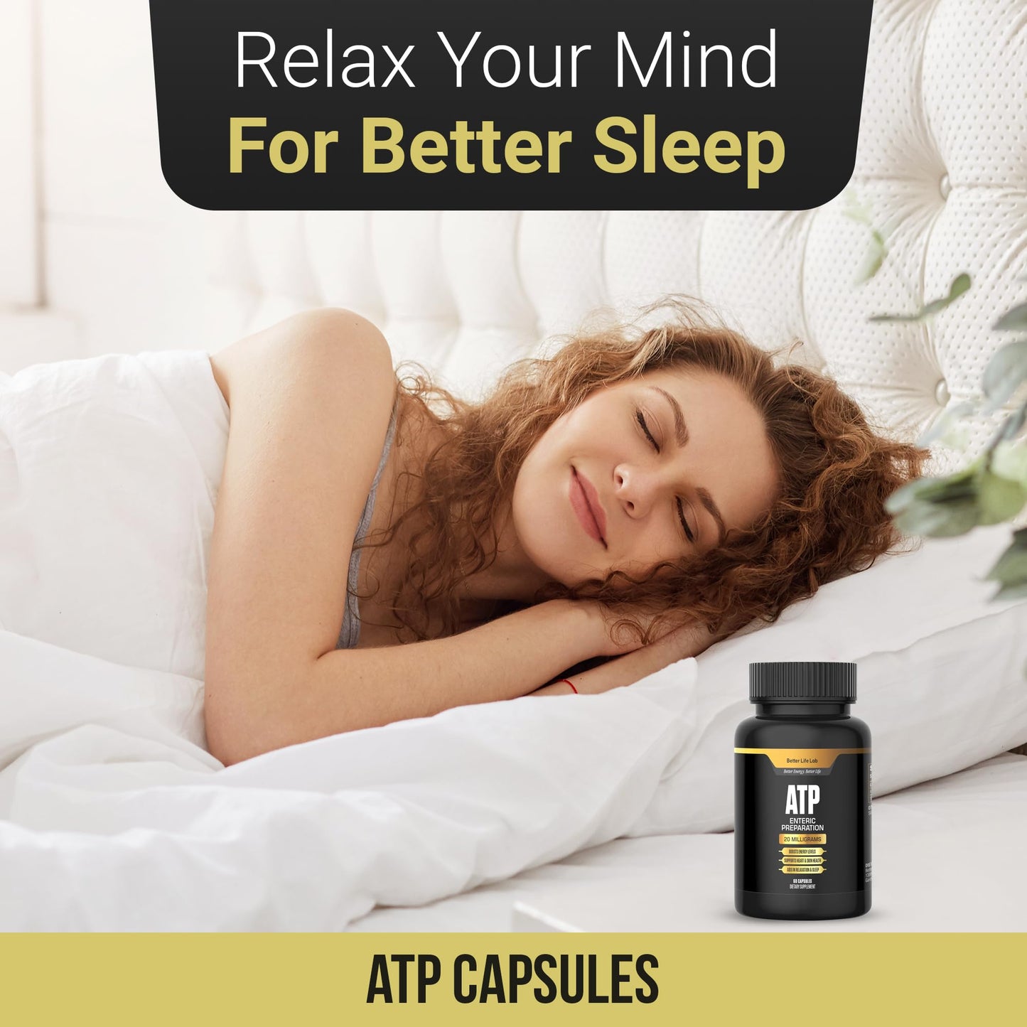 BETTER LIFE LAB ATP Supplement – Supports Cellular Energy Production, Mitochondrial Function & Active Lifestyles - Maple Wellness Supplements
