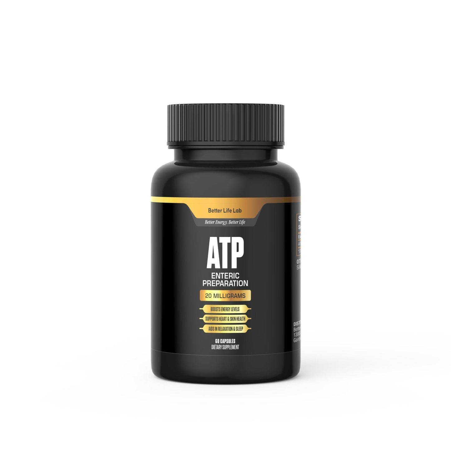 BETTER LIFE LAB ATP Supplement – Supports Cellular Energy Production, Mitochondrial Function & Active Lifestyles - Maple Wellness Supplements