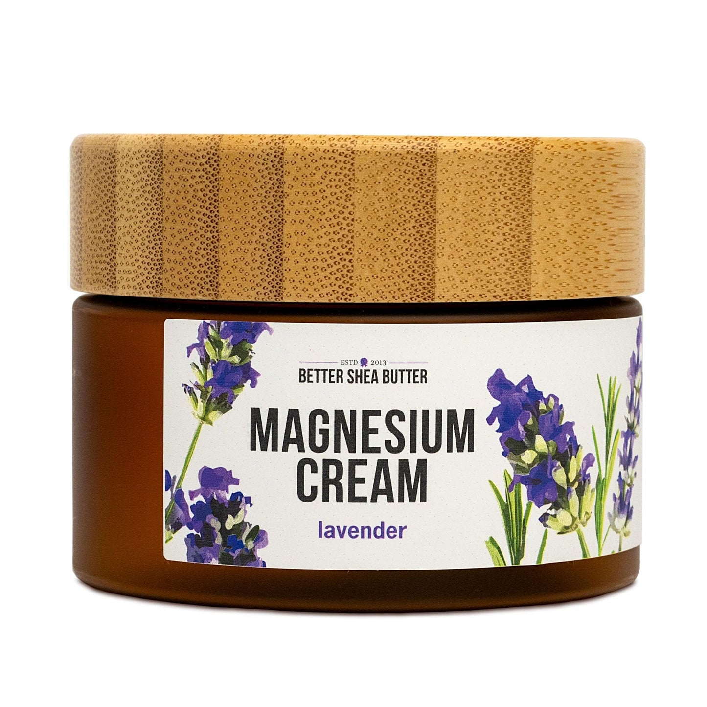 Better Shea Butter Magnesium Cream | Lavender | Relieves Leg Cramps and Muscle Tension | Night Lotion for Pregnancy, Kids and Baby | Handcrafted with Organic Ingredients - Maple Wellness Supplements