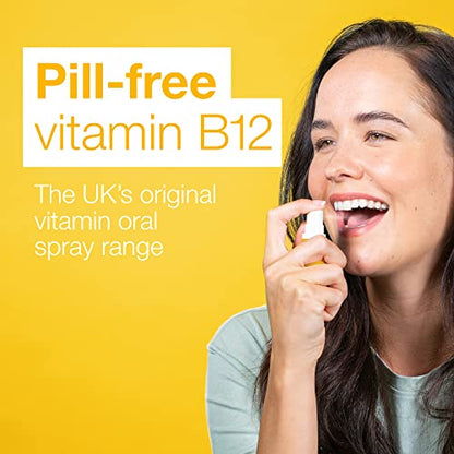 BetterYou Boost Vitamin B12 Daily Oral Spray, Pill-free Vitamin B12 Supplement for Energy - Maple Wellness Supplements