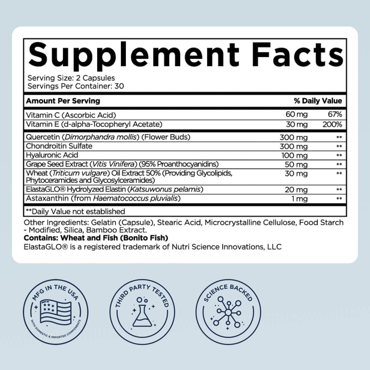 Beverly Hills MD Elastaboost Dietary Supplements for Aging Skin- Elastin Supporting Formula for Lifted, Firmer, Skin w/Hydrolyzed Elastin, Hyaluronic Acid, Vitamin C, Phytoceramides (60 Capsules) - Maple Wellness Supplements