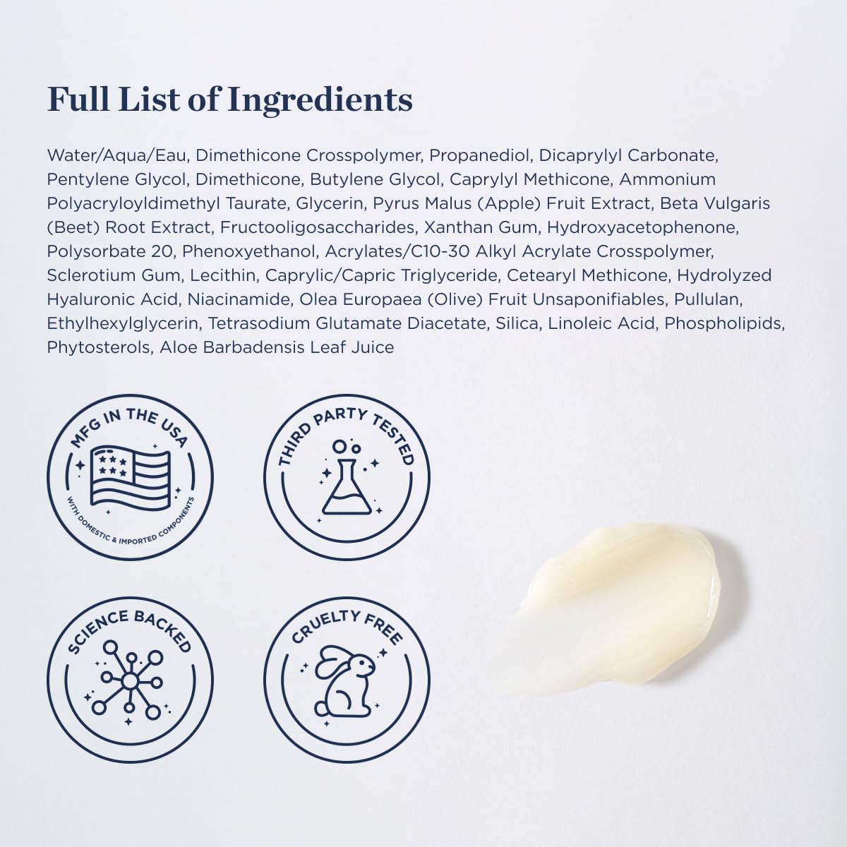 Beverly Hills MD Quench + Hydrate Daily Gel Moisturizer- Visibly Smooth, Plump, Hydrate Face & Neck for Wrinkles, Sagging- Skin Smoothing & Re-Energizing- Visibly Reduce Signs of Aging w/Niacinamide - Maple Wellness Supplements