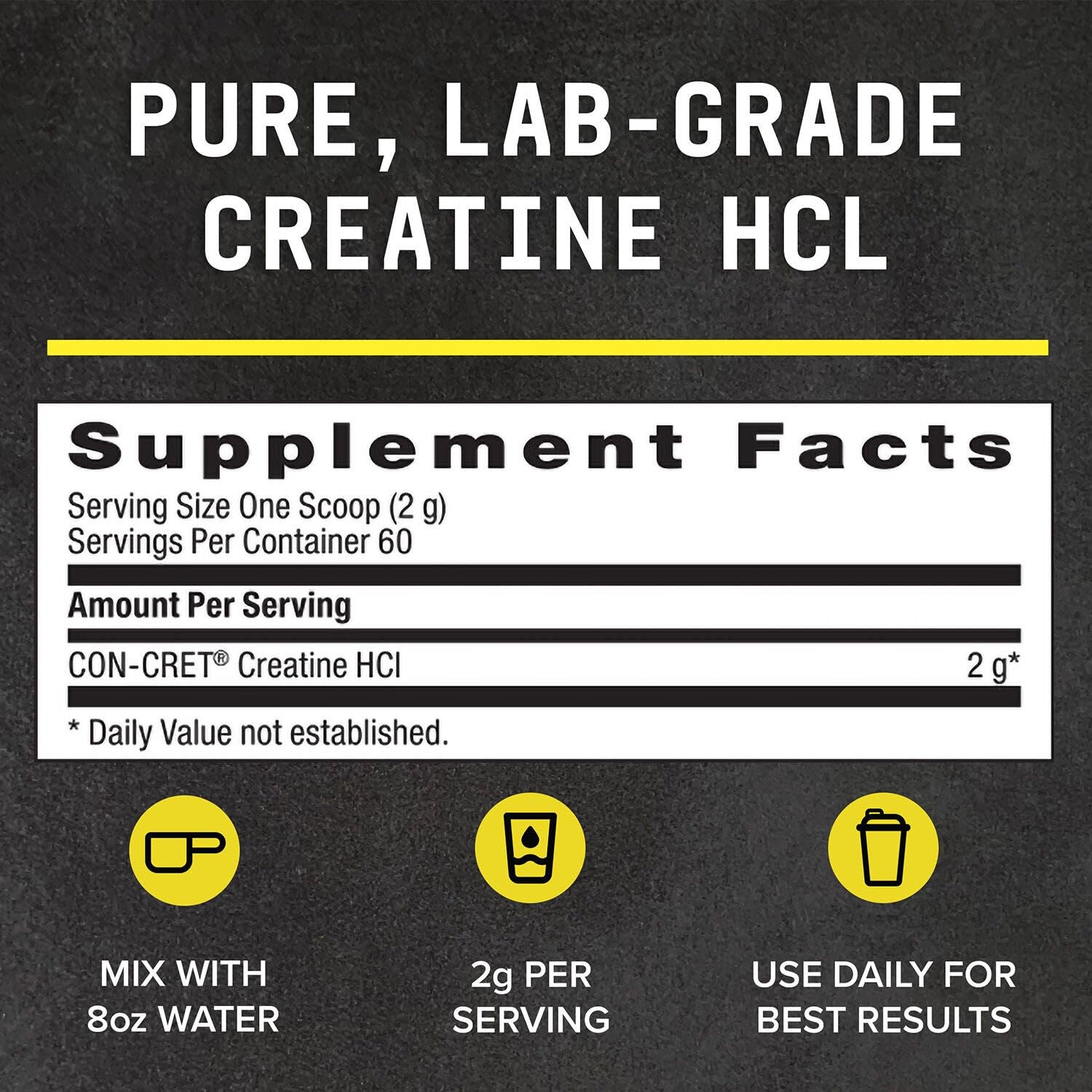 BEYOND RAW Creatine HCl Powder, Science Backed, Lab Grade, Creatine for Women & Men, Muscle Strength, Energy Production, Athletic Performance, Cognitive Support, - Maple Wellness Supplements