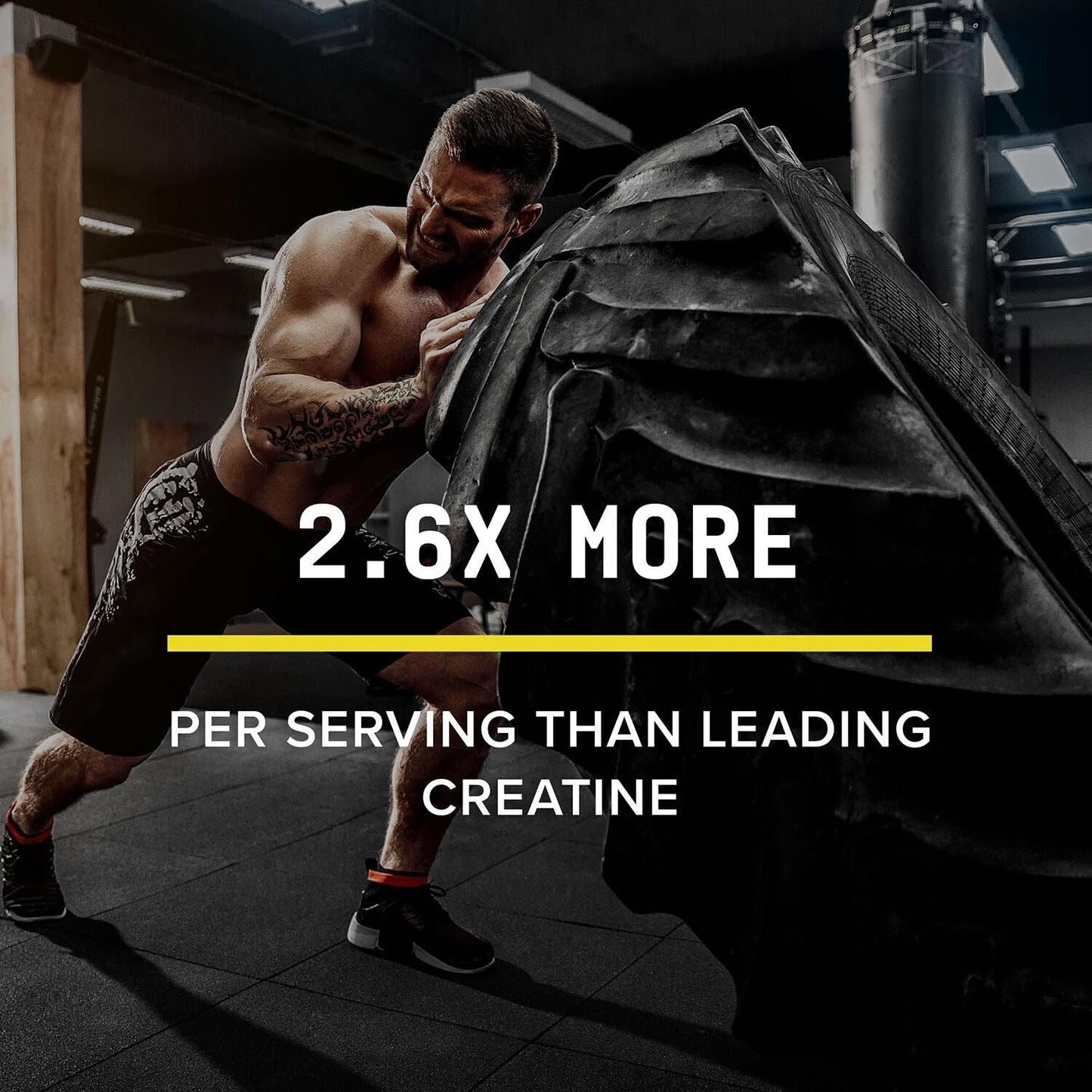 BEYOND RAW Creatine HCl Powder, Science Backed, Lab Grade, Creatine for Women & Men, Muscle Strength, Energy Production, Athletic Performance, Cognitive Support, - Maple Wellness Supplements