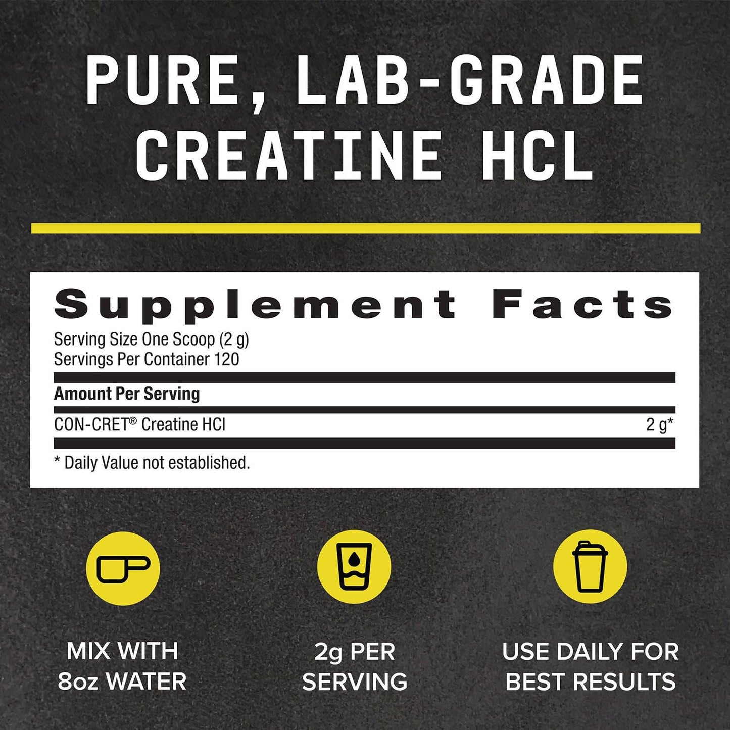 BEYOND RAW Science-Backed Creatine HCl Powder, Lab Grade, for Muscle Strength and Growth, Energy Production, Athletic Performance, Cognitive Support, - Maple Wellness Supplements