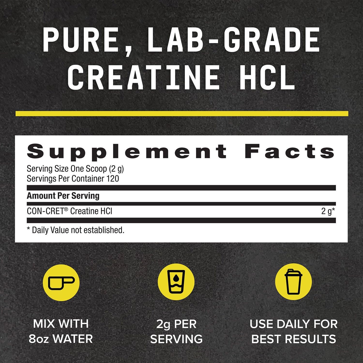 BEYOND RAW Science-Backed Creatine HCl Powder, Lab Grade, for Muscle Strength and Growth, Energy Production, Athletic Performance, Cognitive Support, - Maple Wellness Supplements
