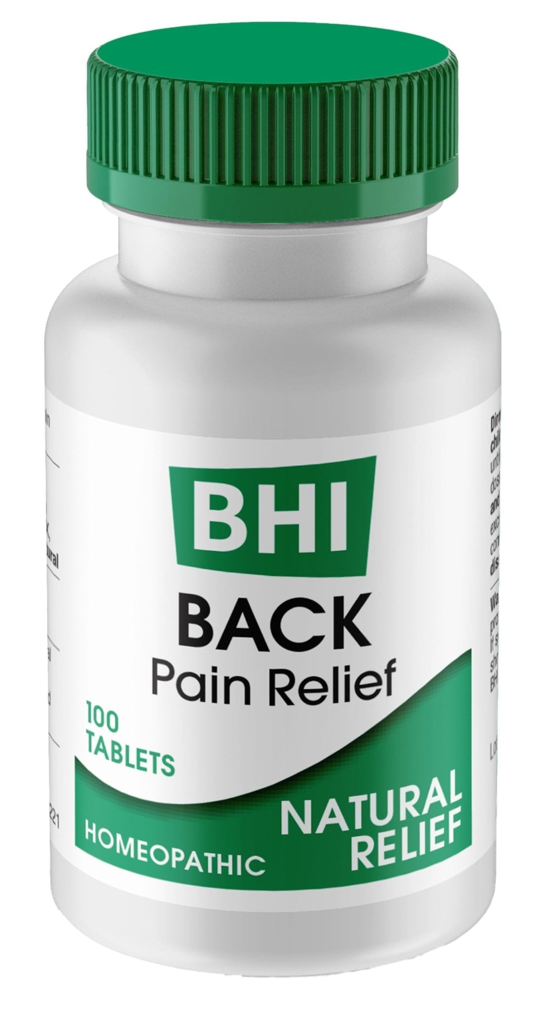 BHI Pain & Spasm Bundle BHI Back Homeopathic Support for Back Pain (100 Tablets) +BHI Spasm, Natural Relief for Cramps & Spasms, Homeopathic Medicine (100 Tablets) - Maple Wellness Supplements