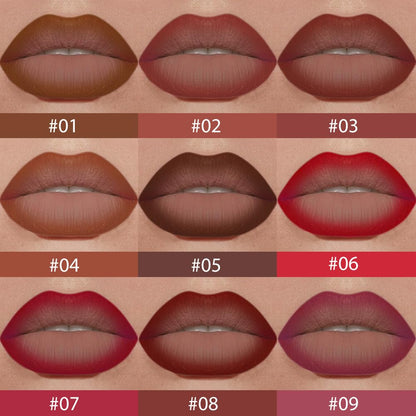 BINGBRUSH 2-in-1 Gradient Dark Brown Lip Liner & Lipstick Combo,Matte Longwear Waterproof Lip Pencil with Cone Tip,Smudge Proof Crayon for Flawless Ombre Contour,Women's Long Lasting Makeup Set - Maple Wellness Supplements