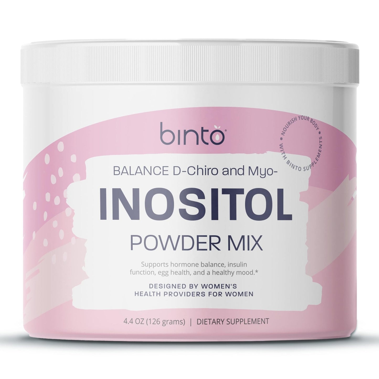 Binto Inositol Powder Mix | 60-Day Supply | 40:1 Ratio of Myo and D-Chiro Inositol - Maple Wellness Supplements