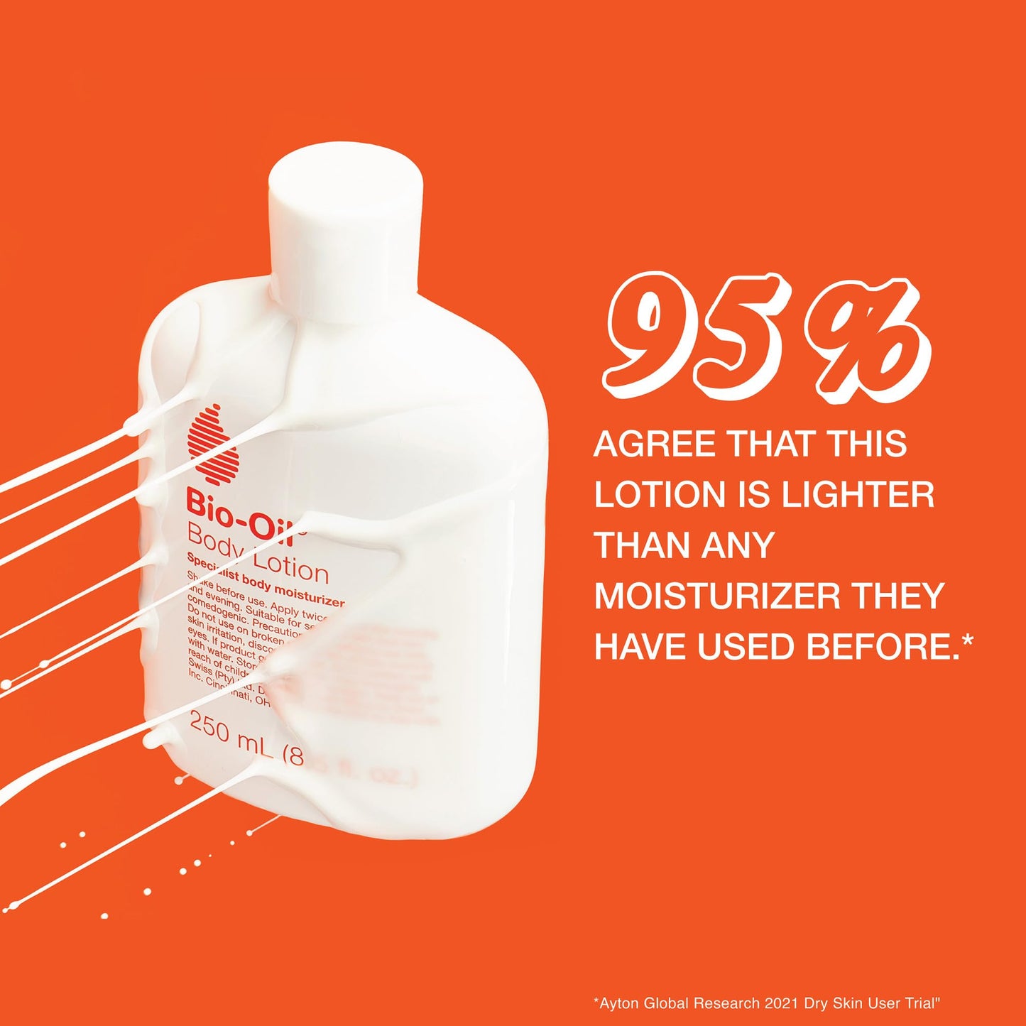 Bio-Oil Moisturizing Body Lotion for Dry Skin, Ultra-Lightweight High-Oil Hydration, with Jojoba Oil, Rosehip Oil - Maple Wellness Supplements
