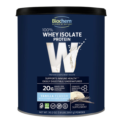 Biochem, Whey Protein Powder, 20g of Protein to Support Muscles and Intense Workouts - Maple Wellness Supplements