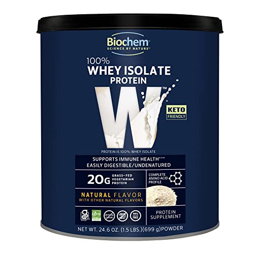 Biochem, Whey Protein Powder, 20g of Protein to Support Muscles and Intense Workouts - Maple Wellness Supplements