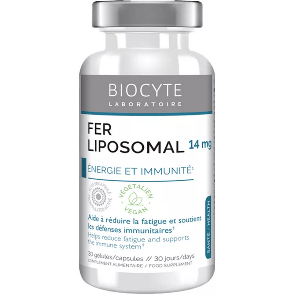 Biocyte Fe Iron Liposomal 30 Capsules - Maple Wellness Supplements